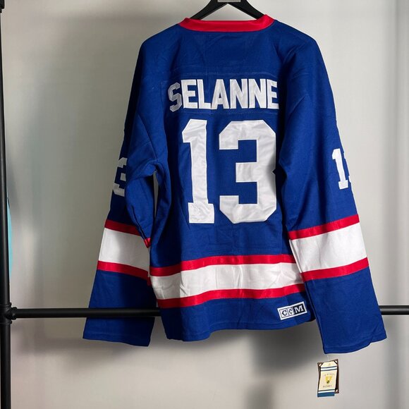 Men's CCM Winnipeg Jets Selanne Hockey Jersey various sizes - Picture 2 of 2